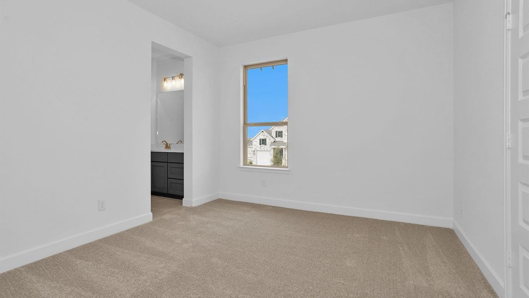 Spacious, unfurnished interior of a new home in Elyson 65', Katy (Image 9). Spacious, unfurnished interior of a new home in Elyson 65', Katy (Image 9).