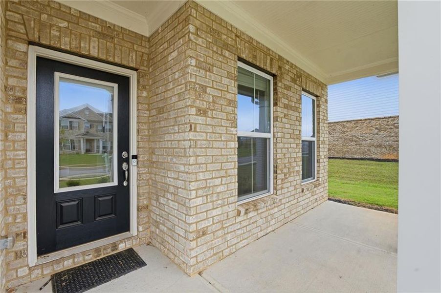 Exterior details and patio area of a home in , McDonough (Image 3). Exterior details and patio area of a home in , McDonough (Image 3).