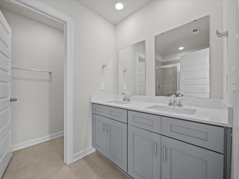 Furnished interior view inside a new home in Northbrook Village Townes, Taylors (Image 8).