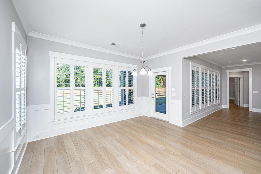 Spacious, unfurnished interior of a new home in Sea Island Preserve, Johns Island (Image 34). Spacious, unfurnished interior of a new home in Sea Island Preserve, Johns Island (Image 34).