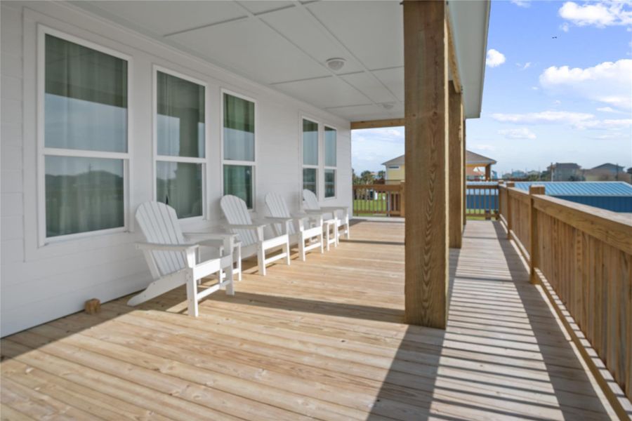 Exterior details and patio area of a home in , Crystal Beach (Image 23). Exterior details and patio area of a home in , Crystal Beach (Image 23).