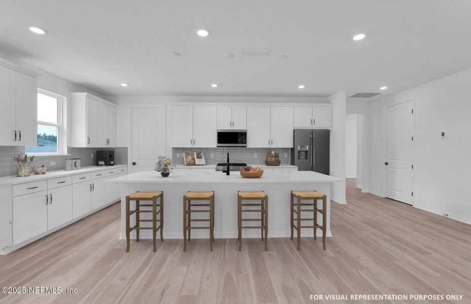 Furnished interior view inside a new home in Del Webb Saint Johns, St. Johns (Image 6).