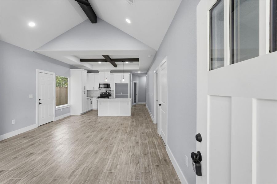 Spacious, unfurnished interior of a new home in , Willis (Image 12). Spacious, unfurnished interior of a new home in , Willis (Image 12).