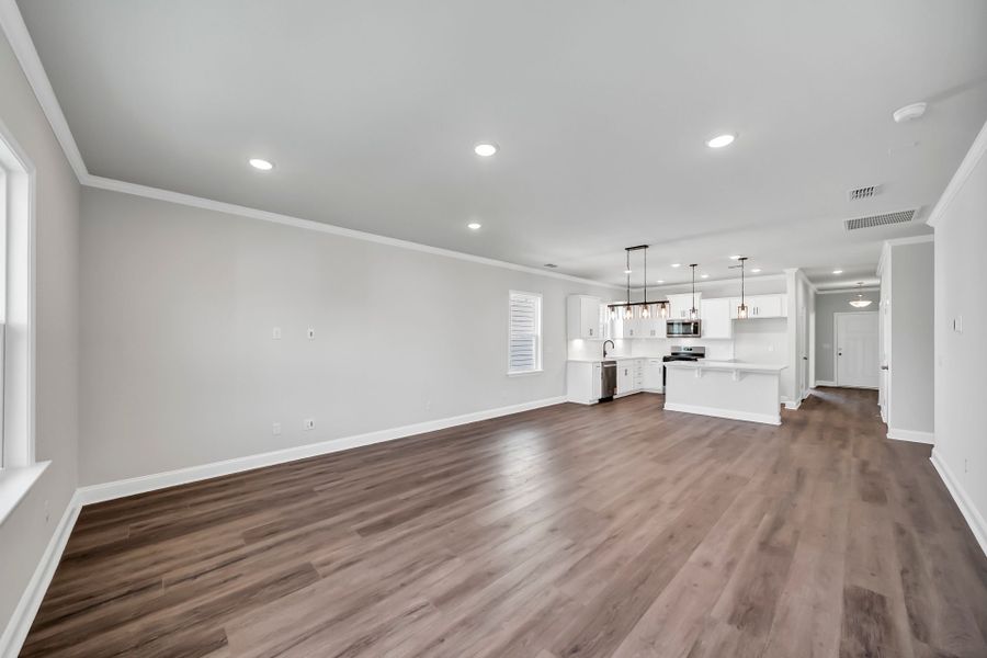 Spacious, unfurnished interior of a new home in Monroe Preserve, Chapin (Image 43).