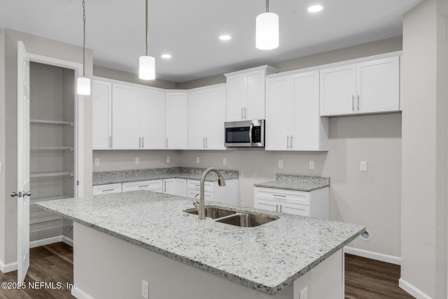 Furnished interior view inside a new home in , Jacksonville (Image 11).