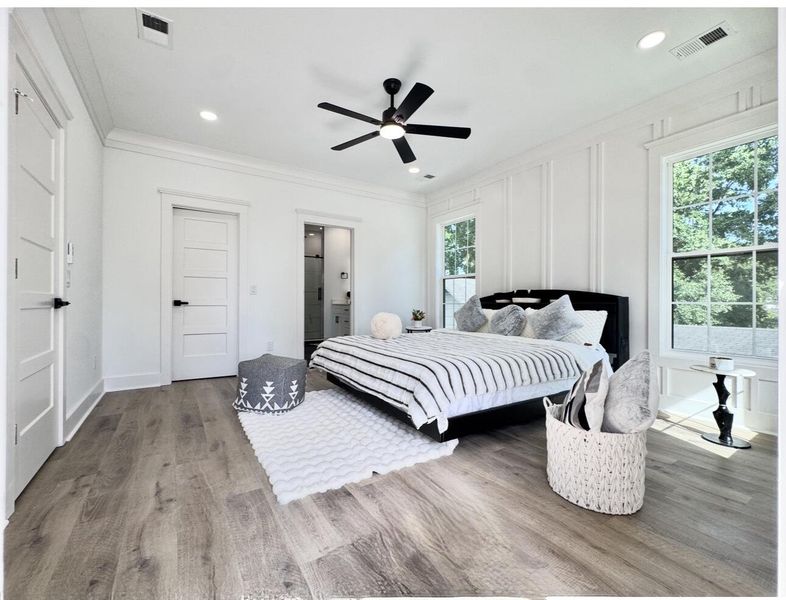 Furnished interior view inside a new home in , North Charleston (Image 15).