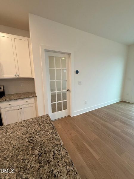 Lot 33 door to study