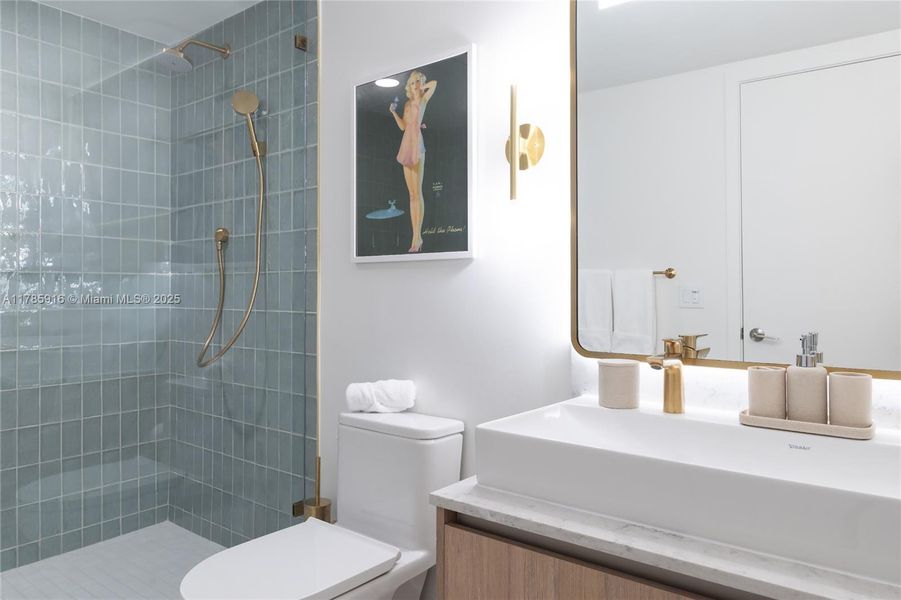 Furnished interior view inside a new home in , Miami (Image 5). Furnished interior view inside a new home in , Miami (Image 5).