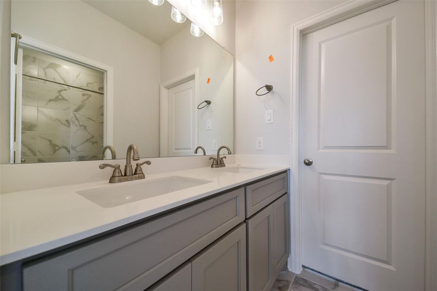 Furnished interior view inside a new home in Del Bello Lakes 60', Manvel (Image 3). Furnished interior view inside a new home in Del Bello Lakes 60', Manvel (Image 3).