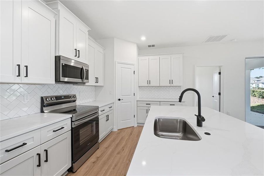 Furnished interior view inside a new home in , Groveland (Image 12).