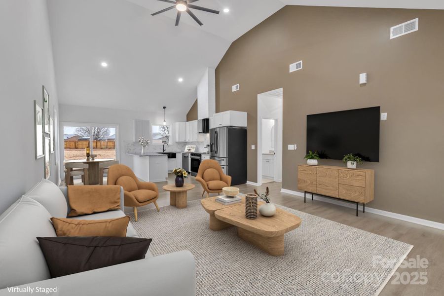 Furnished interior view inside a new home in , Shelby (Image 13).