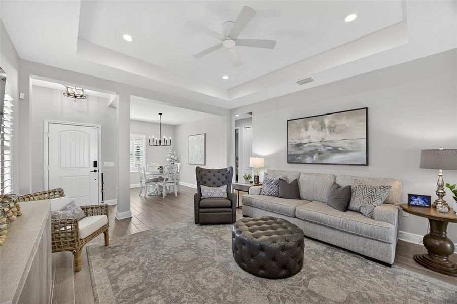 Furnished interior view inside a new home in , Bradenton (Image 31). Furnished interior view inside a new home in , Bradenton (Image 31).