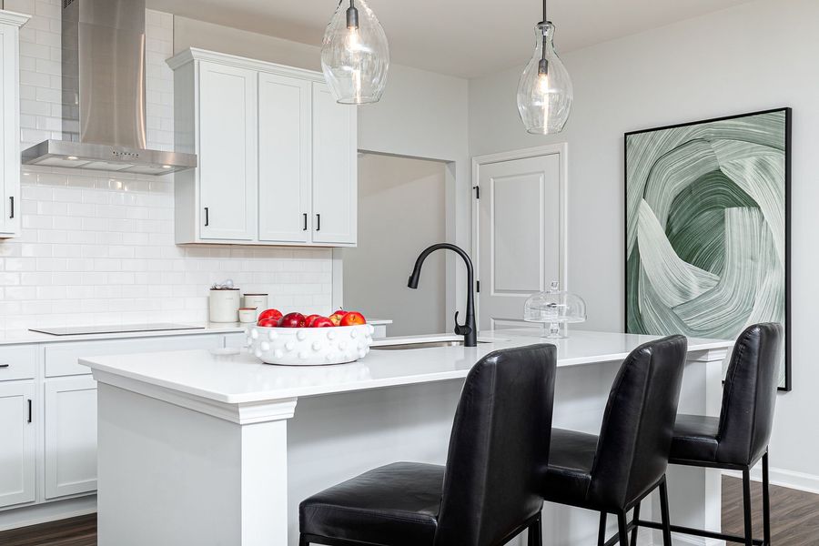 Furnished interior view inside a new home in Rhodes Glen, Lawrenceville (Image 29).
