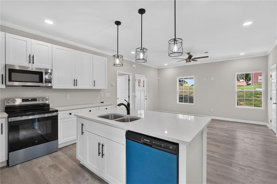 Furnished interior view inside a new home in , Jonesboro (Image 3).
