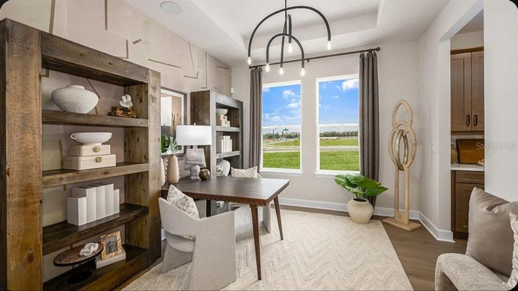 Furnished interior view inside a new home in Lochside, Mount Dora (Image 6). Furnished interior view inside a new home in Lochside, Mount Dora (Image 6).