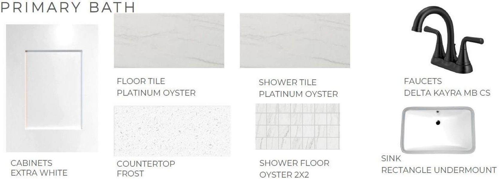 Sample of building materials used in homes in Tompkins Reserve, Katy (Image 3).