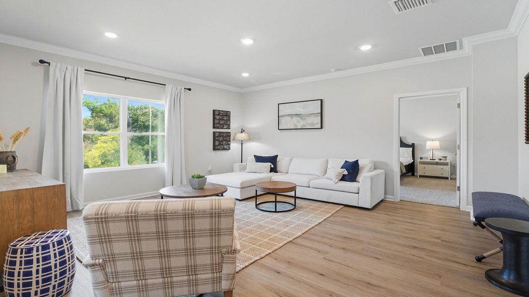 Furnished interior view inside a new home in Misting Springs, Crawfordville (Image 13).