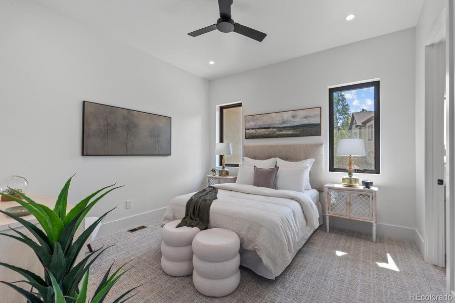 Furnished interior view inside a new home in , Castle Rock (Image 3).