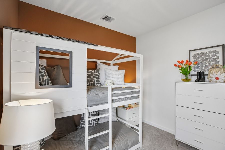 Representative furnished interior of a home built from the Charlton by Taylor Morrison in Mason Woods, Cypress (Image 29).