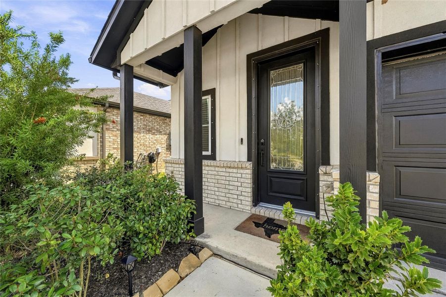 Beautiful curb appeal introduces this inviting Newmark two-story home built in 2025, which is situated on a cul-de-sac street. A timeless blend of brick and low-maintenance cement board gives the exterior a rich, well-kept presence, creating an appealing first impression before you ever step inside. Beautiful curb appeal introduces this inviting Newmark two-story home built in 2025, which is situated on a cul-de-sac street. A timeless blend of brick and low-maintenance cement board gives the exterior a rich, well-kept presence, creating an appealing first impression before you ever step inside.