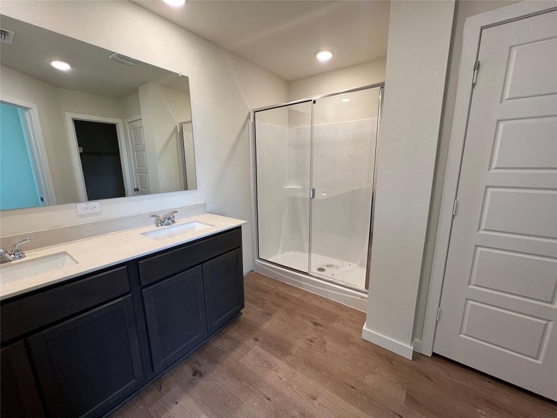 Furnished interior view inside a new home in Eastern Wells, Jarrell (Image 16). Furnished interior view inside a new home in Eastern Wells, Jarrell (Image 16).