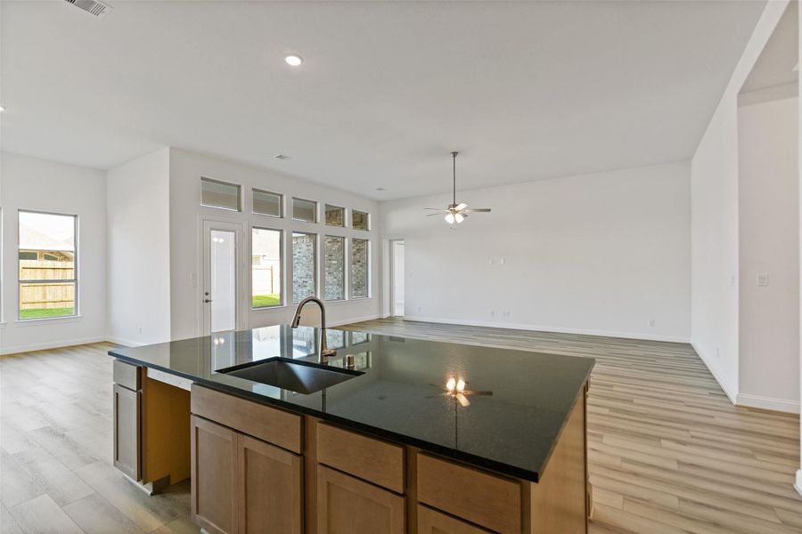 Furnished interior view inside a new home in Brookewater, Rosenberg (Image 11).