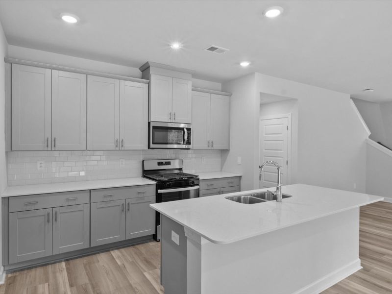 Furnished interior view inside a new home in Vickery Station, Woodruff (Image 4).