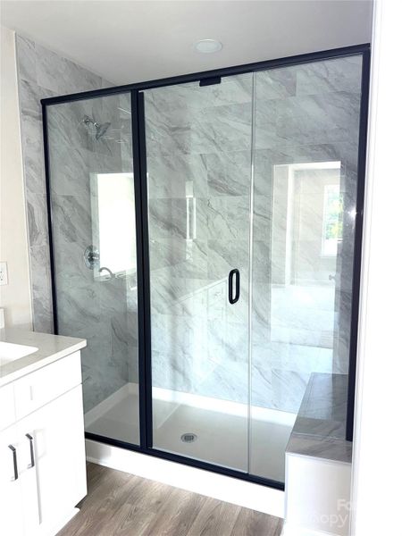 Furnished interior view inside a new home in , Gastonia (Image 11).