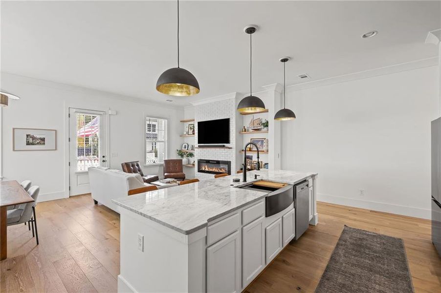 Furnished interior view inside a new home in , Woodstock (Image 18). Furnished interior view inside a new home in , Woodstock (Image 18).