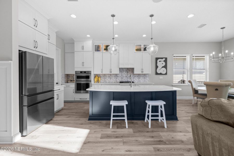 Furnished interior view inside a new home in , Ponte Vedra (Image 37).