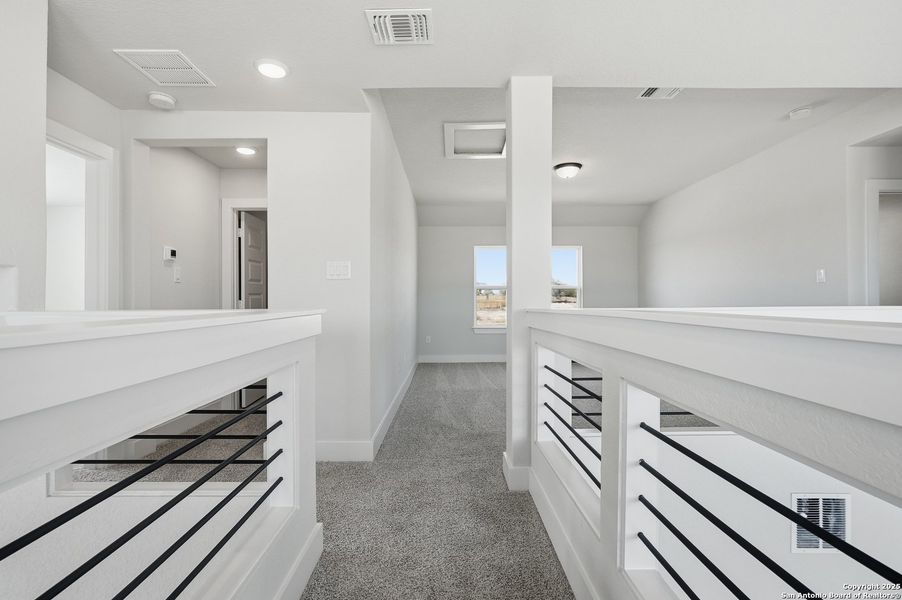 Furnished interior view inside a new home in Alsatian Oaks, Castroville (Image 31).