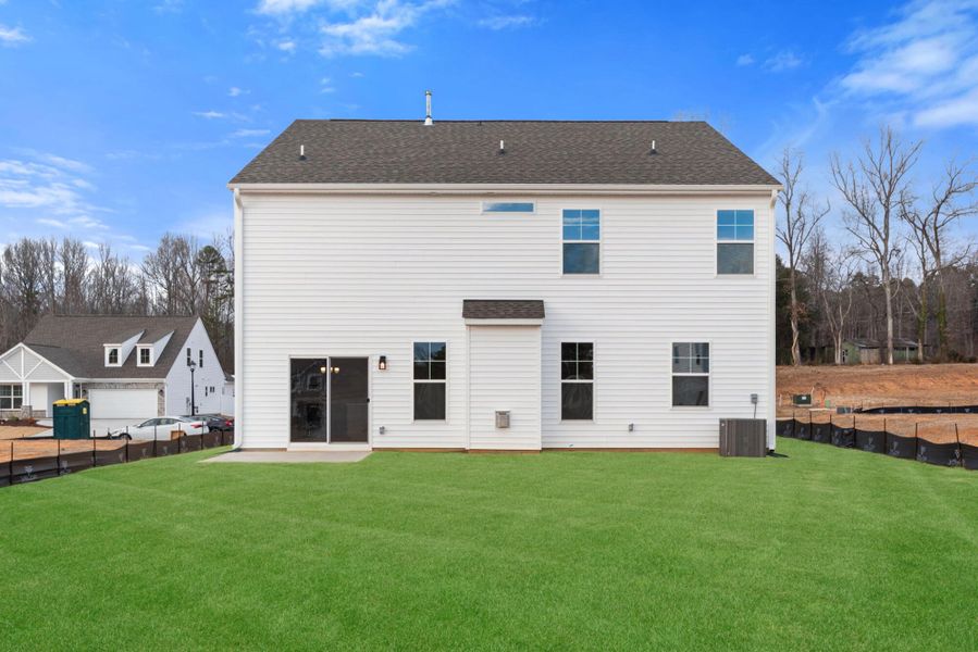 Exterior details and patio area of a home in Hopewell Garden, Winston-Salem (Image 18).