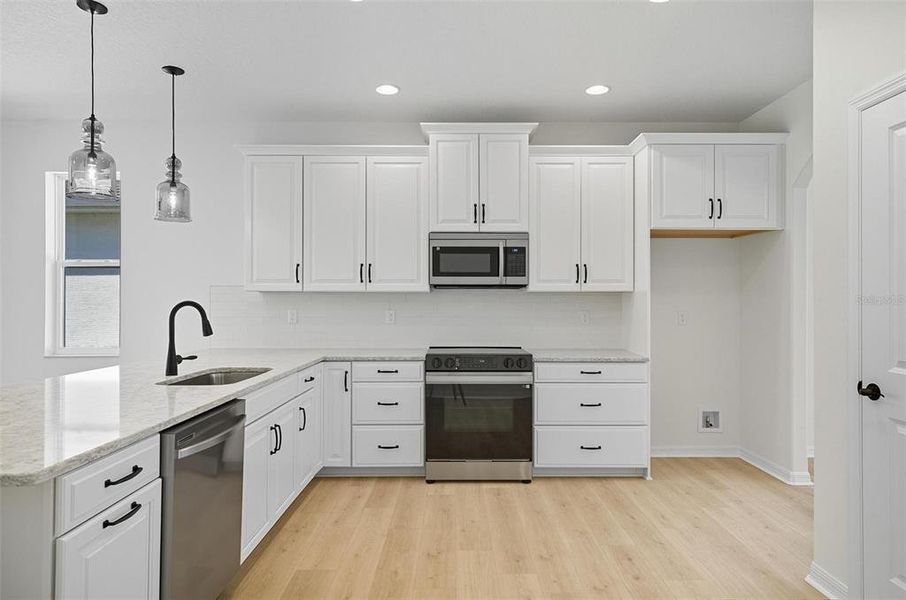 Furnished interior view inside a new home in Matanzas Cove, Palm Coast (Image 4).