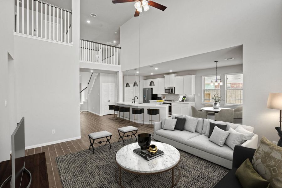 Bright open living space (*Photo not of actual home and used for illustration purposes only.) Bright open living space (*Photo not of actual home and used for illustration purposes only.)