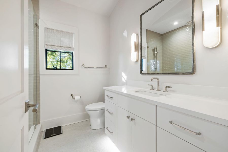 Furnished interior view inside a new home in , Sullivan's Island (Image 39).