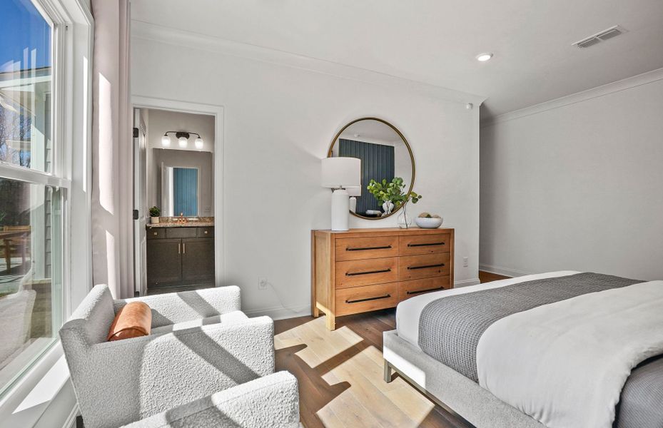 Representative furnished interior of a home built from the Northridge by Pulte Homes in Riverstone, Monroe (Image 29).