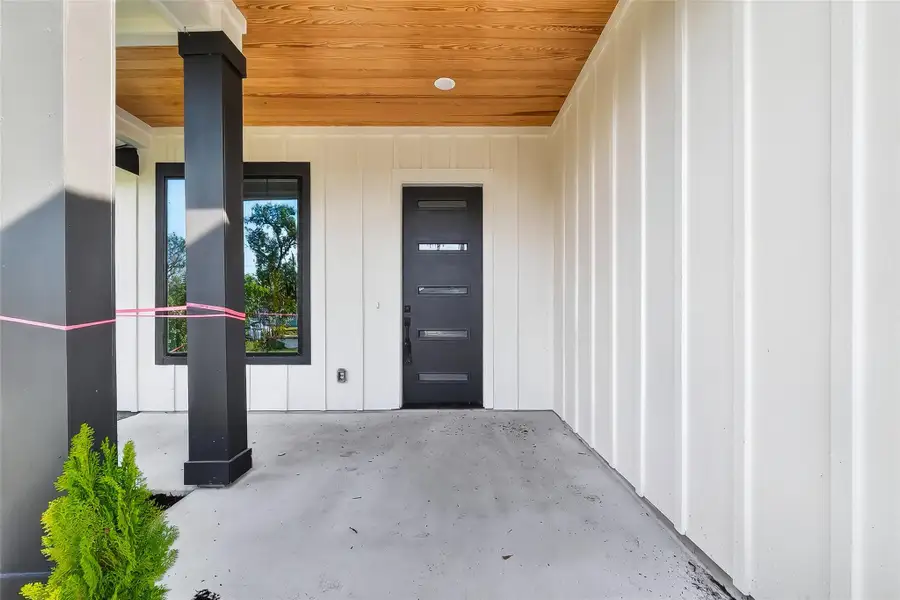 Exterior details and patio area of a home in , Houston (Image 4). Exterior details and patio area of a home in , Houston (Image 4).