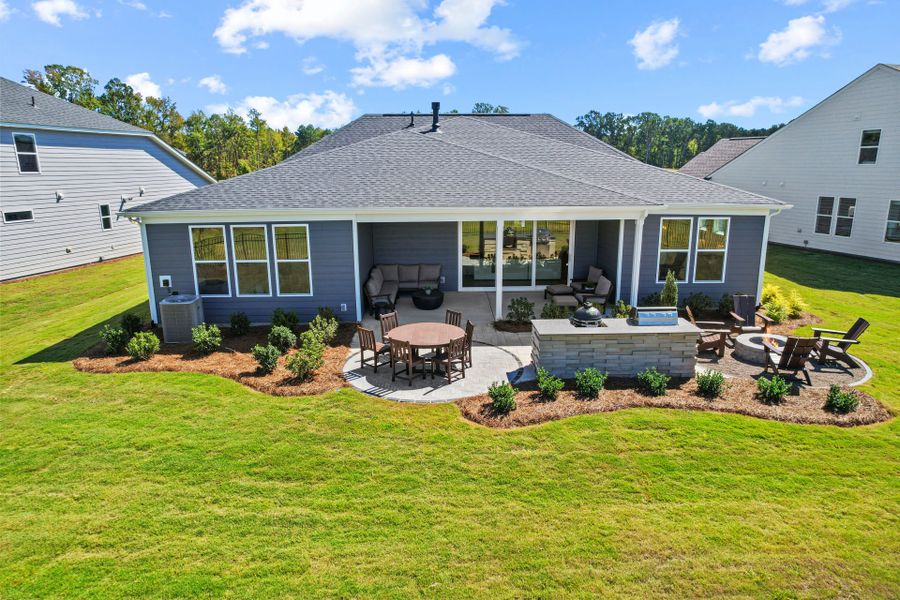 Representative exterior details of a home built from the Stellar by Del Webb in Del Webb Carolina Ridge, Midland (Image 35). Representative exterior details of a home built from the Stellar by Del Webb in Del Webb Carolina Ridge, Midland (Image 35).