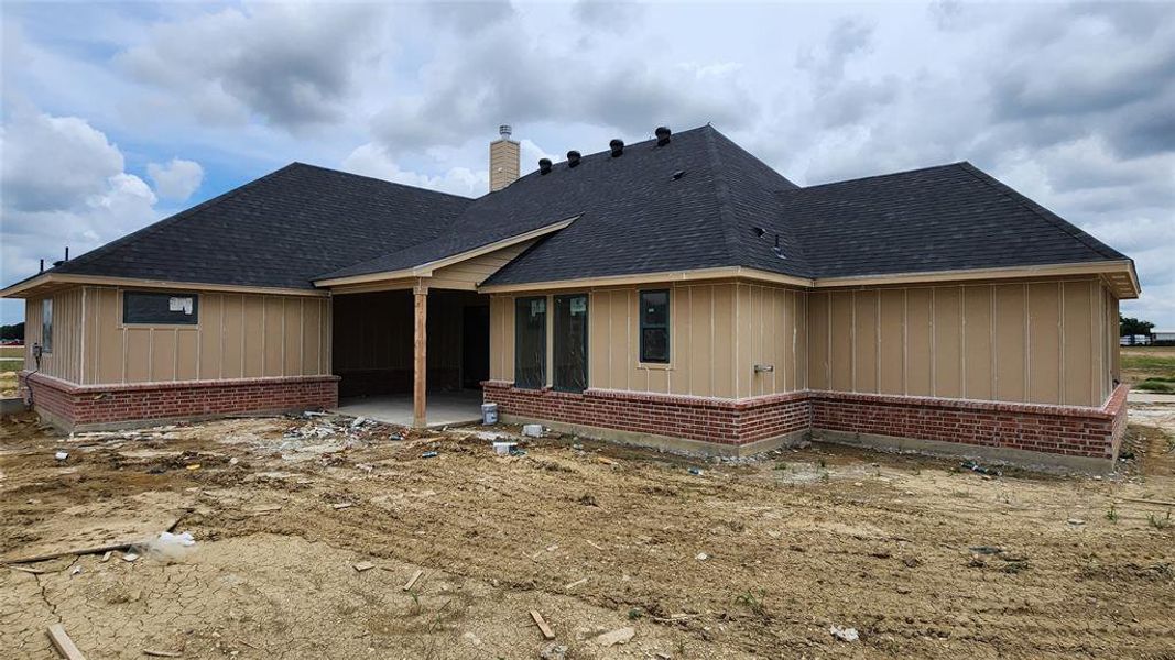 In-progress construction of a new home in Paloma Ranches, New Fairview, TX (Image 15).