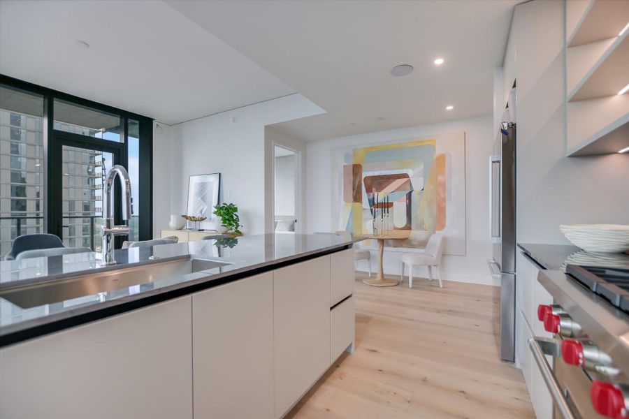 Photos shown are of the same floor plan 5 floors higher.