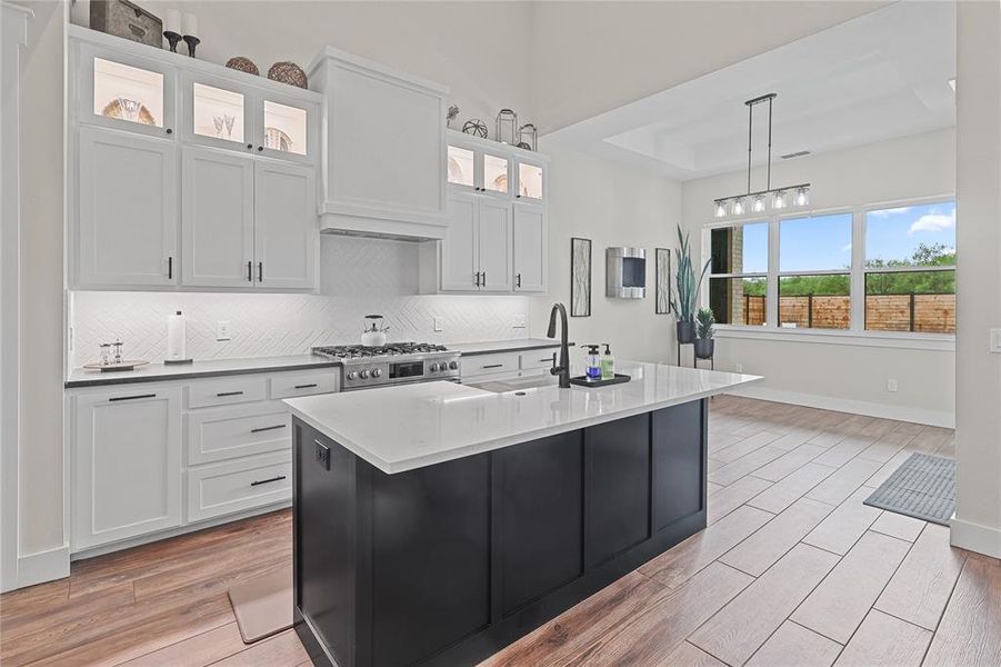 Furnished interior view inside a new home in , Wichita Falls (Image 25). Furnished interior view inside a new home in , Wichita Falls (Image 25).