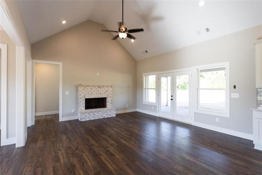 Spacious, unfurnished interior of a new home in , Social Circle (Image 32).