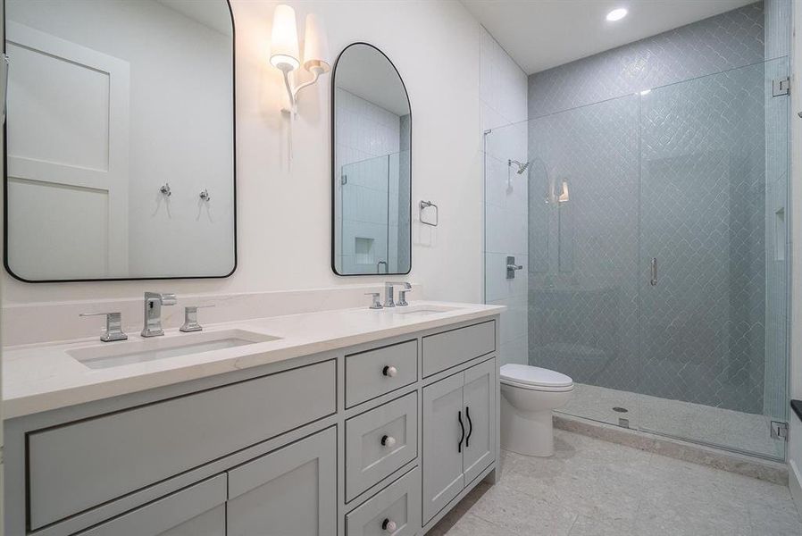 Furnished interior view inside a new home in , Graford (Image 7).