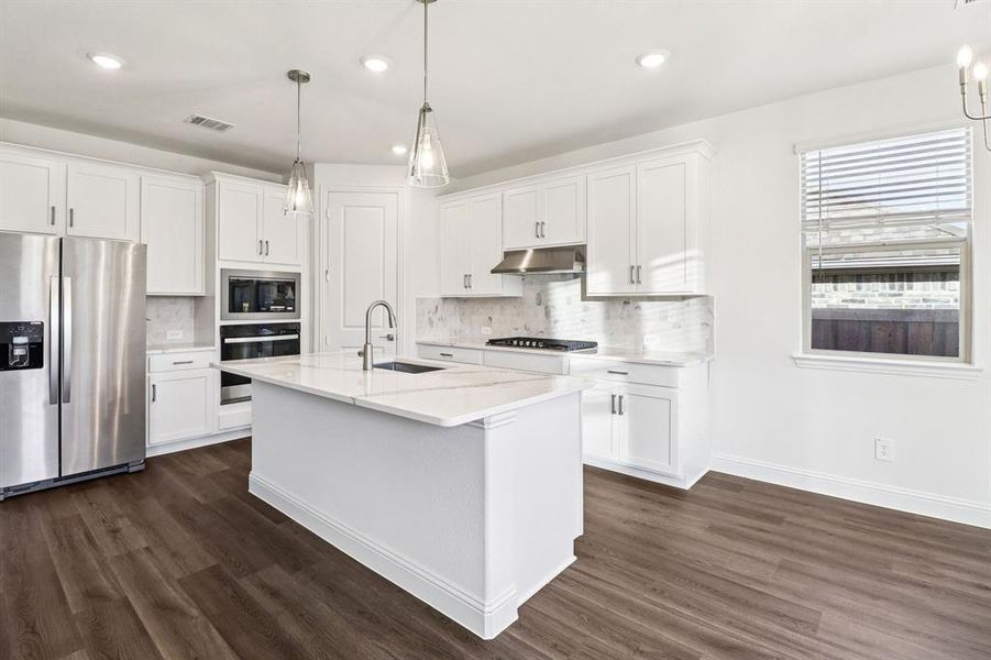 Furnished interior view inside a new home in Ashford Park - Texana Series, Corinth (Image 8). Furnished interior view inside a new home in Ashford Park - Texana Series, Corinth (Image 8).