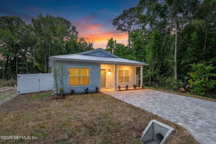 Exterior details and patio area of a home in , St. Augustine (Image 19).