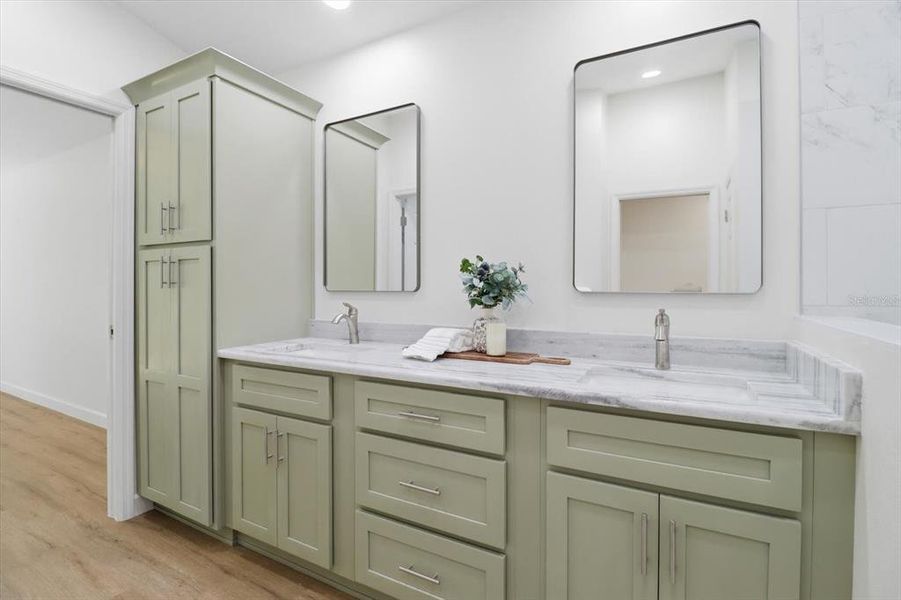 Furnished interior view inside a new home in , Weeki Wachee (Image 12).