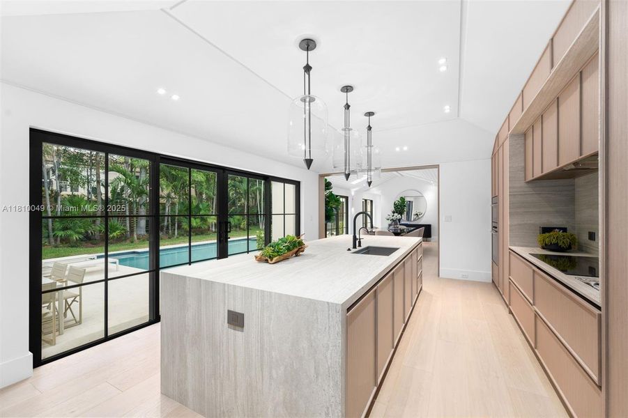 Furnished interior view inside a new home in , Miami (Image 13).