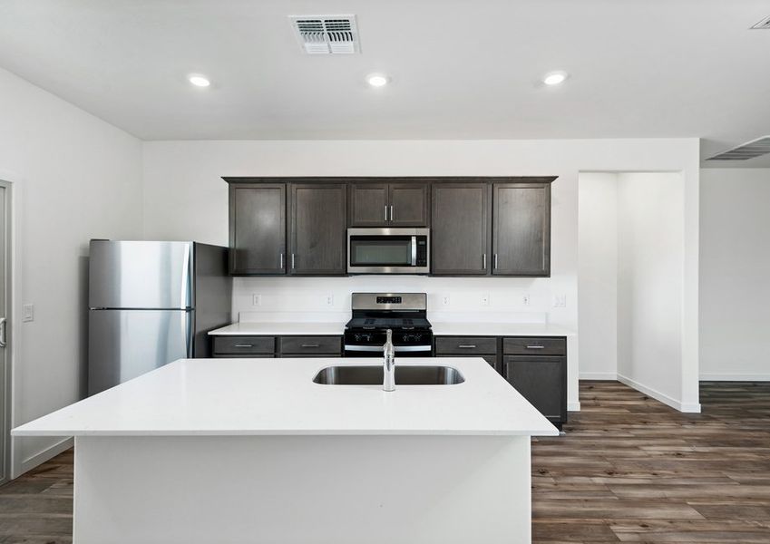 You will love this breakfast bar that overlook the dining area.