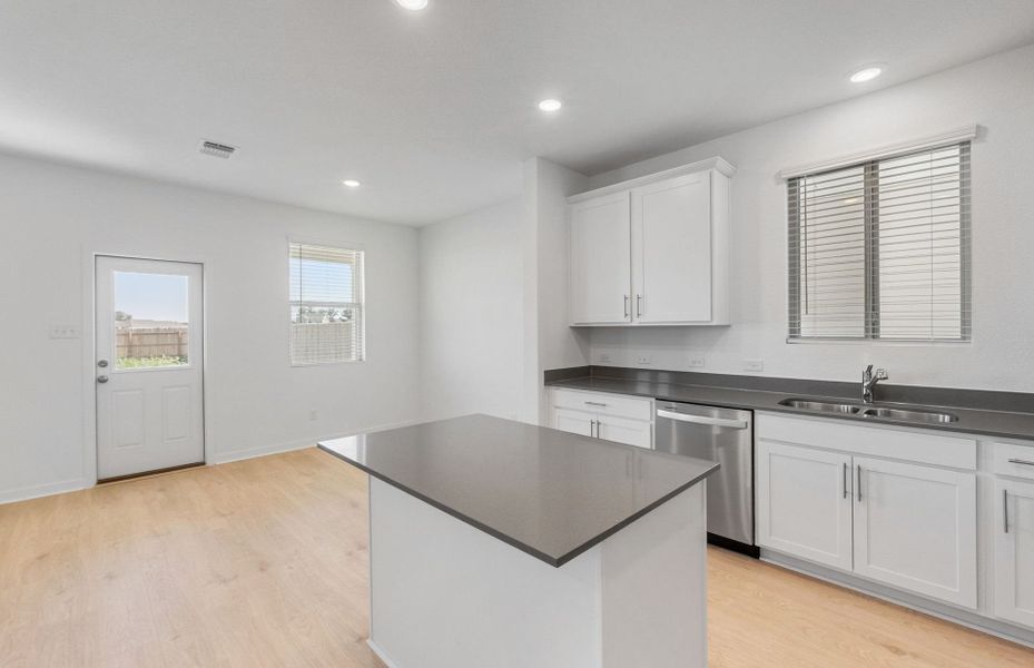Furnished interior view inside a new home in Sonterra, Jarrell (Image 6).