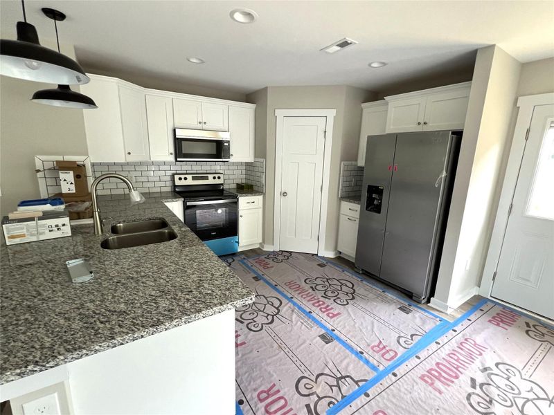 Kitchen with Stainless Appliances